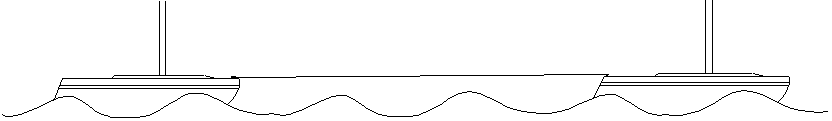 Schleppen mit Schleppleine - Länge der Schleppleine entspricht ein vielfaches der Wellenlänge